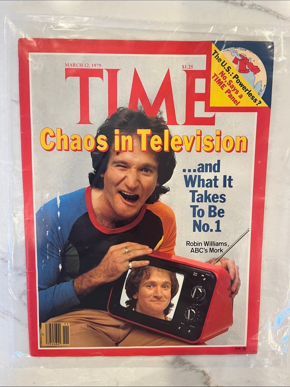 Vintage Red Magazine Cover Wall Art - Red